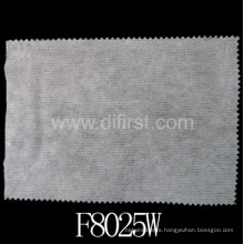 Nonwoven Double-DOT Fusible Interlining with White, Grey, Black (8025D)